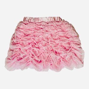 2T Making Believe Toddler Girls Pink Ruffled Tiered Tulle Tutu Party Play Skirt